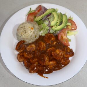 Camarones a la Diabla